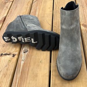 Sorel Wedge Ankle Boots